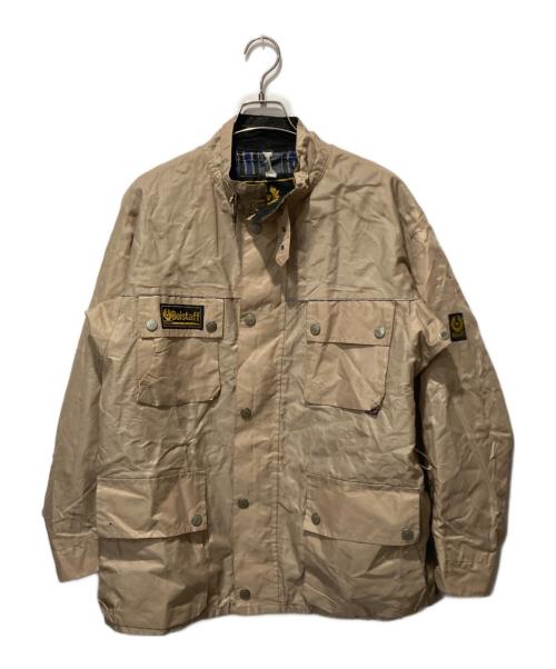 BELSTAFF（ベルスタッフ）BELSTAFF (ベルスタッフ) モーターサイクルジャケット ベージュ サイズ:Mの古着・服飾アイテム