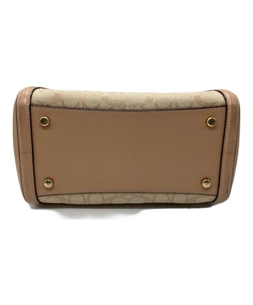 COACH（コーチ）COACH (コーチ) アイビーベネットサッチェル 2WAYバッグ ベージュの古着・服飾アイテム