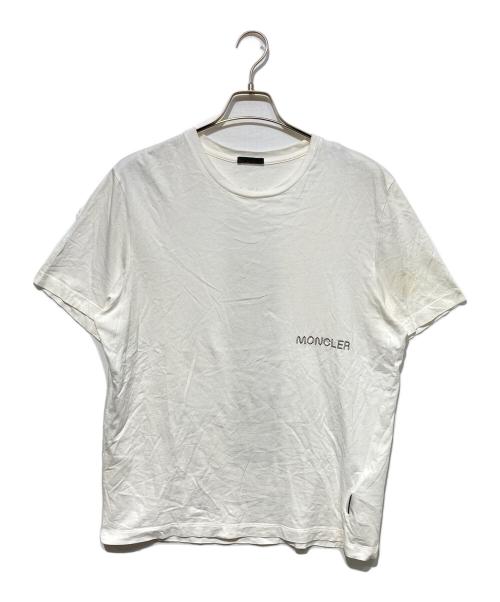 MONCLER（モンクレール）MONCLER (モンクレール) MAGLIA T-SHIRT ホワイト サイズ:Lの古着・服飾アイテム