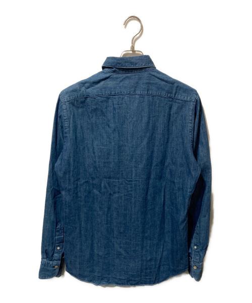 finamore（フィナモレ）finamore (フィナモレ) デニムシャツ インディゴ サイズ:Mの古着・服飾アイテム