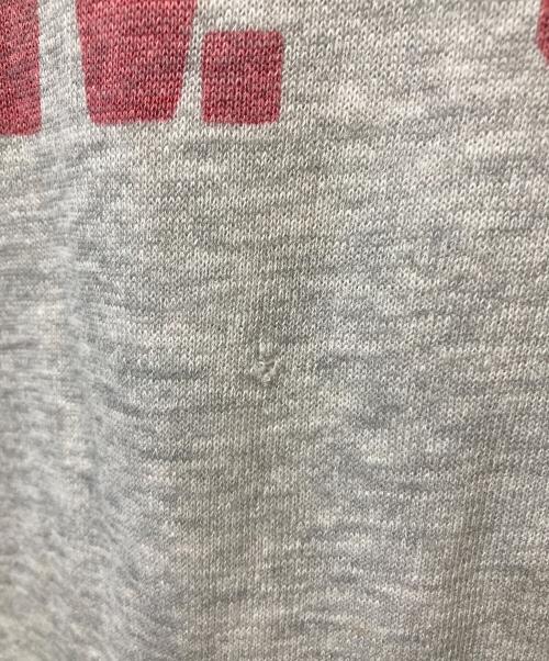 Champion（チャンピオン）Champion (チャンピオン) 染み込みプリントパーカー グレー サイズ:XLの古着・服飾アイテム