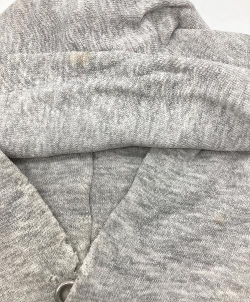 Champion（チャンピオン）Champion (チャンピオン) 染み込みプリントパーカー グレー サイズ:XLの古着・服飾アイテム