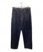 NICENESSナイスネス）の古着「H.ASHETON セルビッチデニムパンツ」｜ブラック