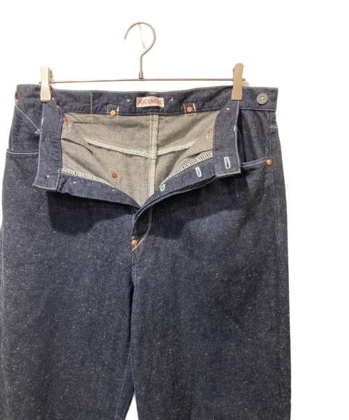 NICENESS（ナイスネス）NICENESS (ナイスネス) H.ASHETON セルビッチデニムパンツ ブラック サイズ:Lの古着・服飾アイテム
