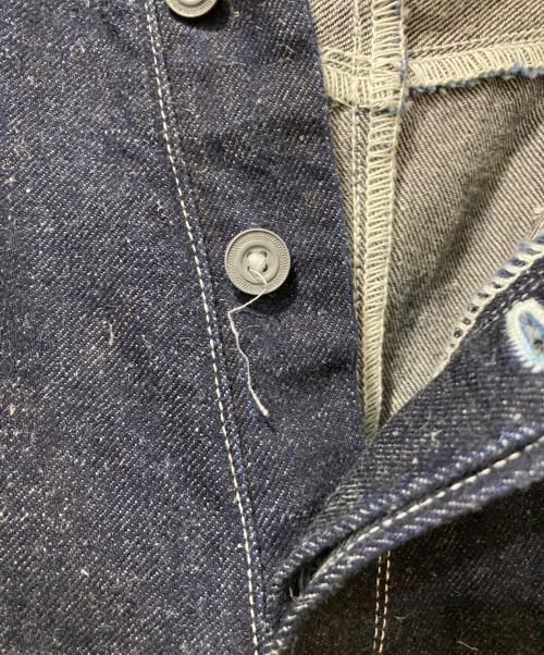 NICENESS（ナイスネス）NICENESS (ナイスネス) H.ASHETON セルビッチデニムパンツ ブラック サイズ:Lの古着・服飾アイテム