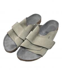 BIRKENSTOCK（ビルケンシュトック）の古着「KYOTO スエードサンダル」｜ベージュ