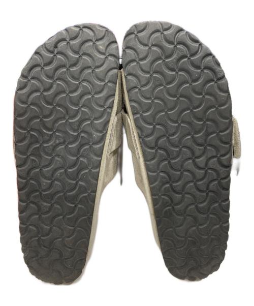 BIRKENSTOCK（ビルケンシュトック）BIRKENSTOCK (ビルケンシュトック) KYOTO スエードサンダル ベージュ サイズ:43の古着・服飾アイテム