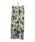 DRIES VAN NOTEN（ドリスヴァンノッテン）の古着「花柄スウェットスカート」｜ホワイト