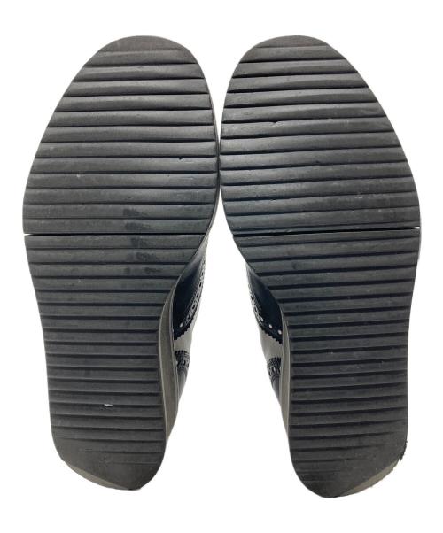 CLERGERIE（クレジュリー）CLERGERIE (クレジュリー) BECK ドレスシューズ ブラック×グレー サイズ:37の古着・服飾アイテム