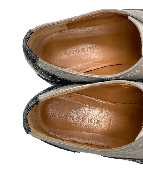 CLERGERIE（クレジュリー）CLERGERIE (クレジュリー) BECK ドレスシューズ ブラック×グレー サイズ:37の古着・服飾アイテム