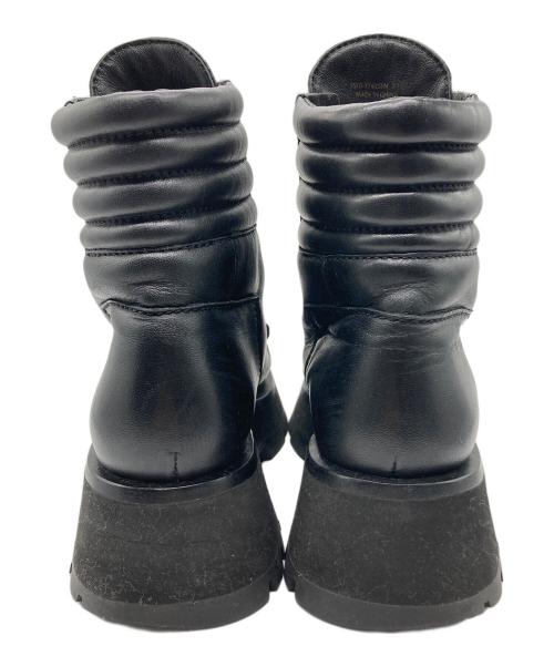 3.1 phillip lim（スリーワンフィリップリム）3.1 phillip lim (スリーワンフィリップリム) kate ラグソールダブルジップブーツ ブラック サイズ:37の古着・服飾アイテム