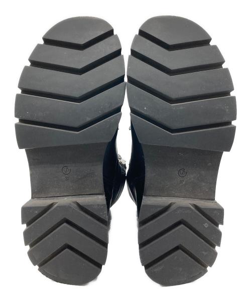 3.1 phillip lim（スリーワンフィリップリム）3.1 phillip lim (スリーワンフィリップリム) kate ラグソールダブルジップブーツ ブラック サイズ:37の古着・服飾アイテム