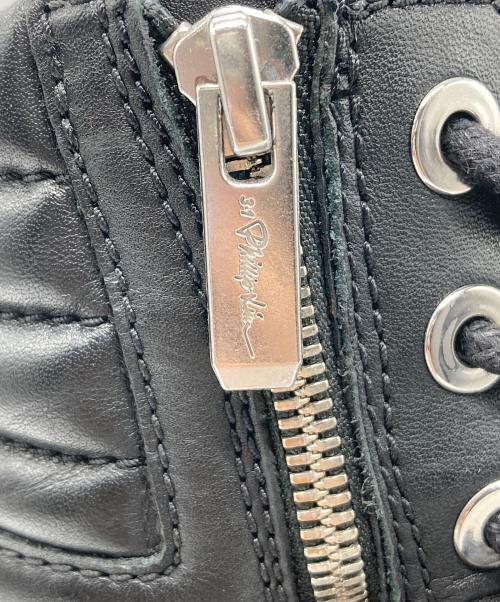3.1 phillip lim（スリーワンフィリップリム）3.1 phillip lim (スリーワンフィリップリム) kate ラグソールダブルジップブーツ ブラック サイズ:37の古着・服飾アイテム