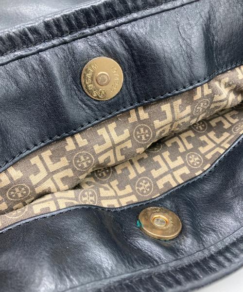 TORY BURCH（トリーバーチ）TORY BURCH (トリーバーチ) 2WAYレザーバッグ ブラックの古着・服飾アイテム