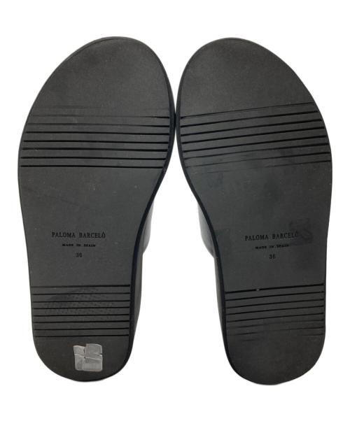 PALOMA BARCELO（パロマバルセロ）PALOMA BARCELO (パロマバルセロ) 厚底サンダル ブラック サイズ:36の古着・服飾アイテム