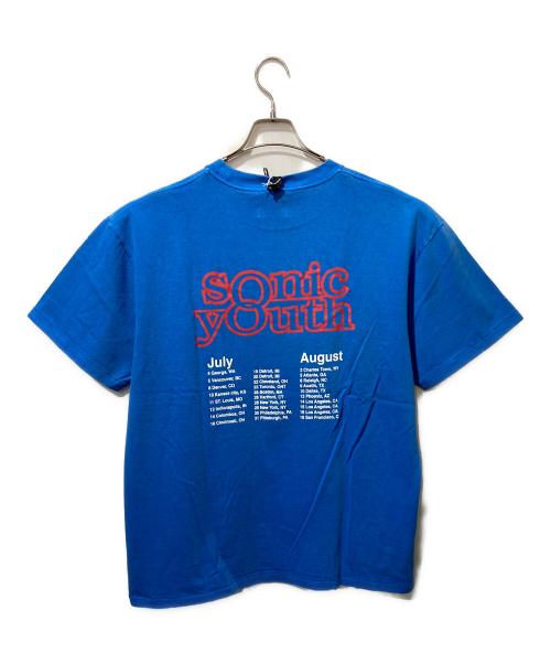 insonnia（インソニア）Insonnia (インソニア) SONIC YOUTH WASHING MACHINE TEE ブルー サイズ:2 未使用品の古着・服飾アイテム