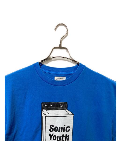 insonnia（インソニア）Insonnia (インソニア) SONIC YOUTH WASHING MACHINE TEE ブルー サイズ:2 未使用品の古着・服飾アイテム