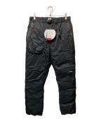 NANGAナンガ）の古着「オーロラダウンパンツ」｜ブラック