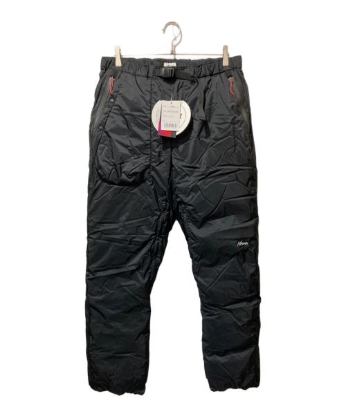 NANGA（ナンガ）NANGA (ナンガ) オーロラダウンパンツ ブラック サイズ:L 未使用品の古着・服飾アイテム