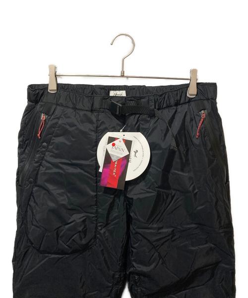 NANGA（ナンガ）NANGA (ナンガ) オーロラダウンパンツ ブラック サイズ:L 未使用品の古着・服飾アイテム