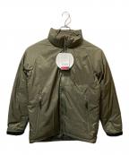 NANGAナンガ）の古着「オーロラスタンドカラー ダウンジャケット」｜カーキ