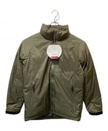 NANGA（ナンガ）の古着「オーロラスタンドカラー ダウンジャケット」｜カーキ