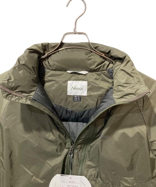 NANGA（ナンガ）NANGA (ナンガ) オーロラスタンドカラー ダウンジャケット カーキ サイズ:L 未使用品の古着・服飾アイテム