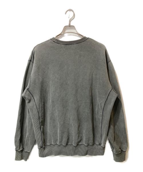 THE BLACK EYE PATCH（ブラックアイパッチ）THE BLACK EYE PATCH (ブラックアイパッチ) スモールロゴワッペンスウェット グレー サイズ:Lの古着・服飾アイテム