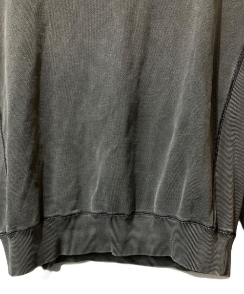 THE BLACK EYE PATCH（ブラックアイパッチ）THE BLACK EYE PATCH (ブラックアイパッチ) スモールロゴワッペンスウェット グレー サイズ:Lの古着・服飾アイテム