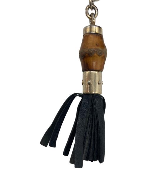 GUCCI（グッチ）GUCCI (グッチ) ラウンドファスナー財布 ブラックの古着・服飾アイテム