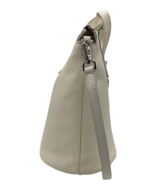 MARCO MASI（マルコマージ）MARCO MASI (マルコマージ) レザーショルダーバッグ ホワイトの古着・服飾アイテム