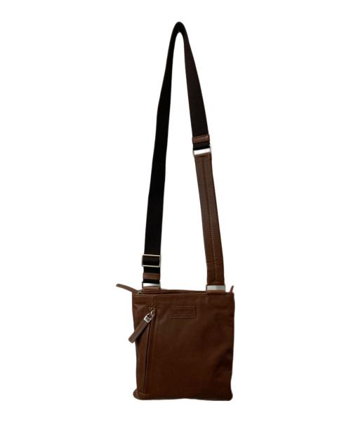 BALLY（バリー）BALLY (バリー) レザーショルダーバッグ ブラウンの古着・服飾アイテム