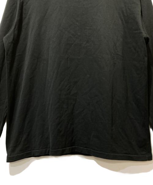 AURALEE（オーラリー）AURALEE (オーラリー) LUSTER PLAITING HI NECK L/S TEE ブラック サイズ:3の古着・服飾アイテム
