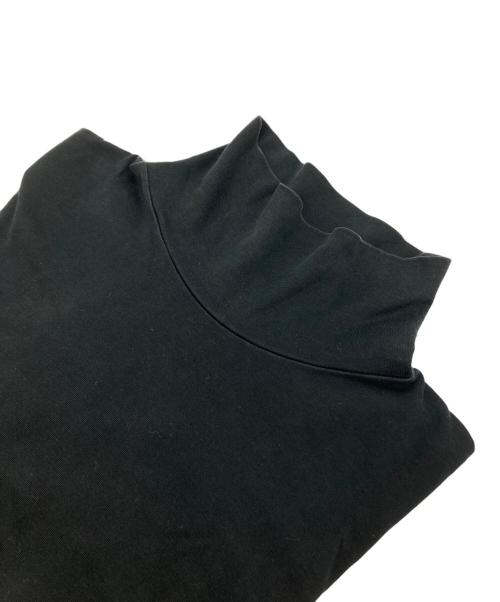 AURALEE（オーラリー）AURALEE (オーラリー) LUSTER PLAITING HI NECK L/S TEE ブラック サイズ:3の古着・服飾アイテム