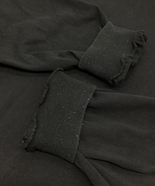 AURALEE（オーラリー）AURALEE (オーラリー) LUSTER PLAITING HI NECK L/S TEE ブラック サイズ:3の古着・服飾アイテム