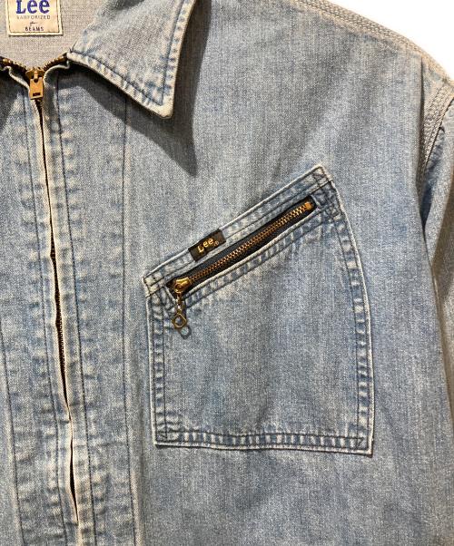 LEE（リー）LEE (リー) BEAMS (ビームス) 別注ステッチワークジャケット インディゴ サイズ:Lの古着・服飾アイテム