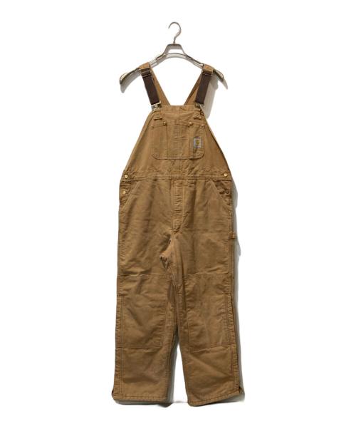 CarHartt（カーハート）CarHartt (カーハート) ダック地オーバーオール ブラウン サイズ:W42の古着・服飾アイテム