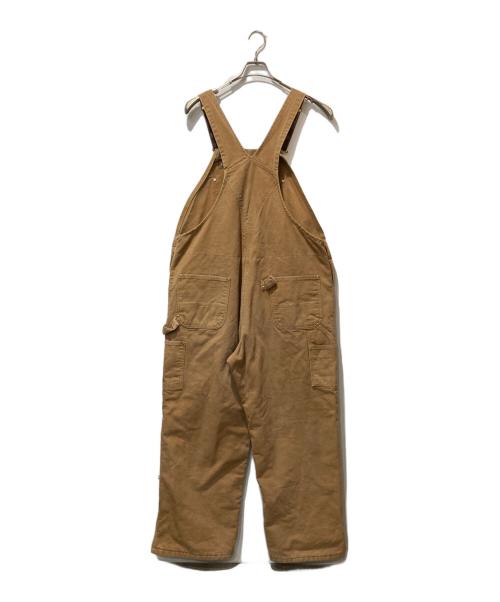 CarHartt（カーハート）CarHartt (カーハート) ダック地オーバーオール ブラウン サイズ:W42の古着・服飾アイテム
