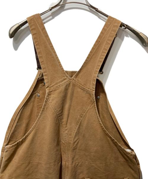 CarHartt（カーハート）CarHartt (カーハート) ダック地オーバーオール ブラウン サイズ:W42の古着・服飾アイテム