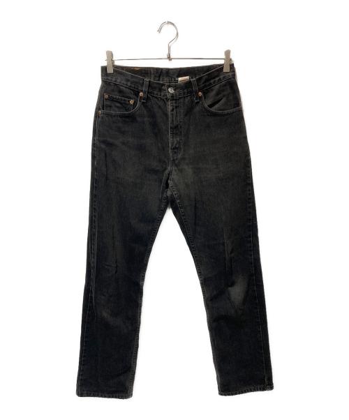 LEVI'S（リーバイス）LEVI'S (リーバイス) 後染め 505 デニムパンツ ブラック サイズ:30の古着・服飾アイテム