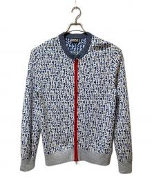 DIESEL（ディーゼル）の古着「M-ALLORCAジップカーディガン」｜ホワイト