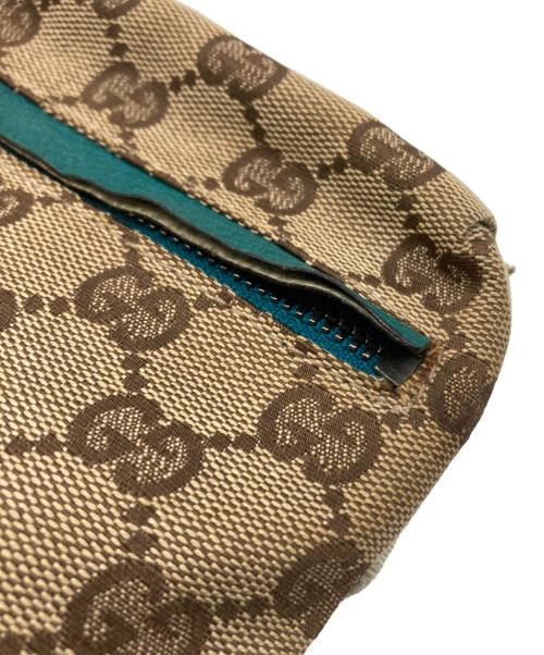 GUCCI（グッチ）GUCCI (グッチ) ウエストポーチ ブラウンの古着・服飾アイテム