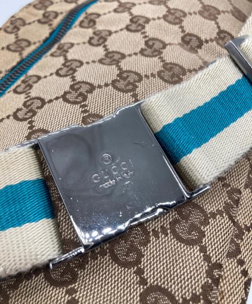 GUCCI（グッチ）GUCCI (グッチ) ウエストポーチ ブラウンの古着・服飾アイテム
