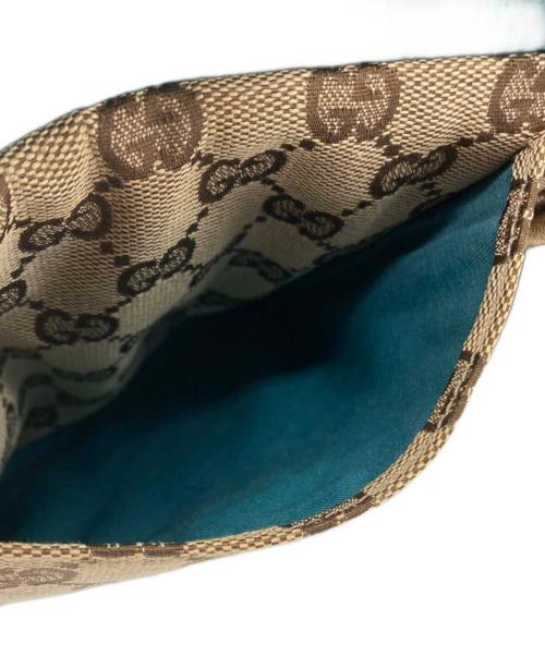 GUCCI（グッチ）GUCCI (グッチ) ウエストポーチ ブラウンの古着・服飾アイテム