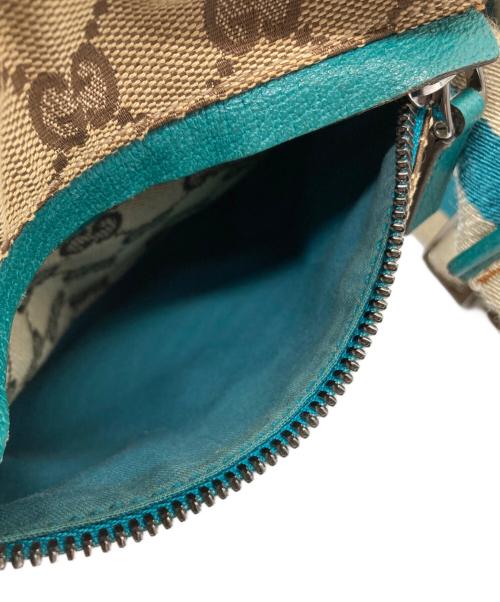 GUCCI（グッチ）GUCCI (グッチ) ウエストポーチ ブラウンの古着・服飾アイテム