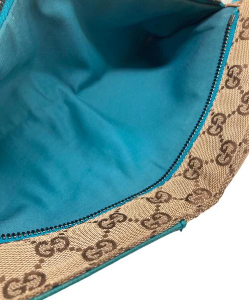 GUCCI（グッチ）GUCCI (グッチ) ウエストポーチ ブラウンの古着・服飾アイテム