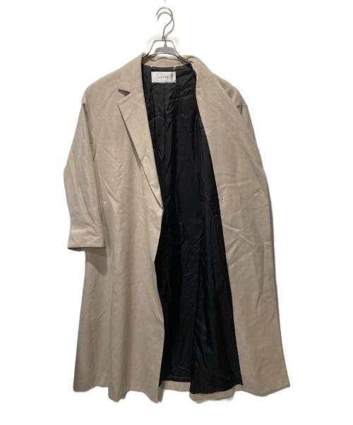 ADORE（アドーア）ADORE (アドーア) ツイルセミダブルチェスターコート グレー サイズ:38の古着・服飾アイテム