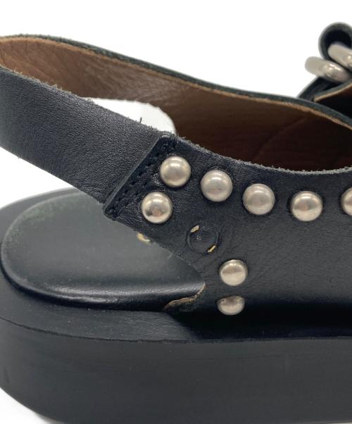 Caminando HTC（カミナンド エイチティーシー）Caminando HTC (カミナンド エイチティーシー) Caminando HTC DOUBLE STRAP SANDAL ブラック サイズ:7の古着・服飾アイテム