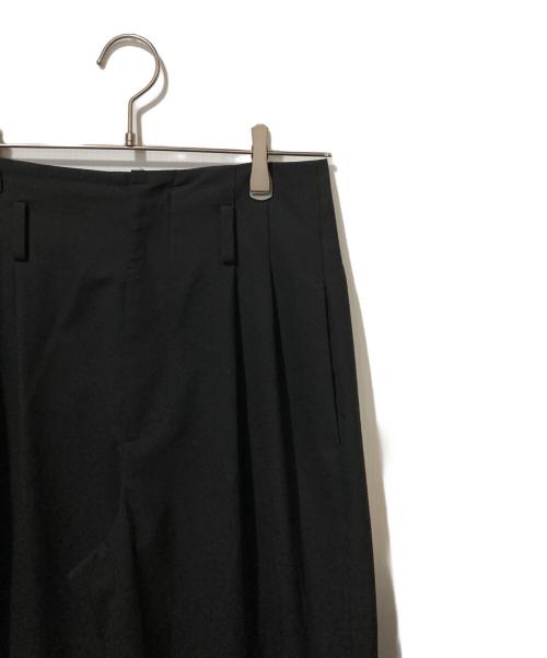 AEWEN MATOPH（イウエン マトフ）AEWEN MATOPH (イウエン マトフ) ハイウエストベルトパンツ ブラック サイズ:36の古着・服飾アイテム