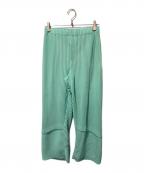 HOMME PLISSE ISSEY MIYAKEオム プリッセ イッセイ ミヤケ）の古着「AERIALパンツ」｜グリーン